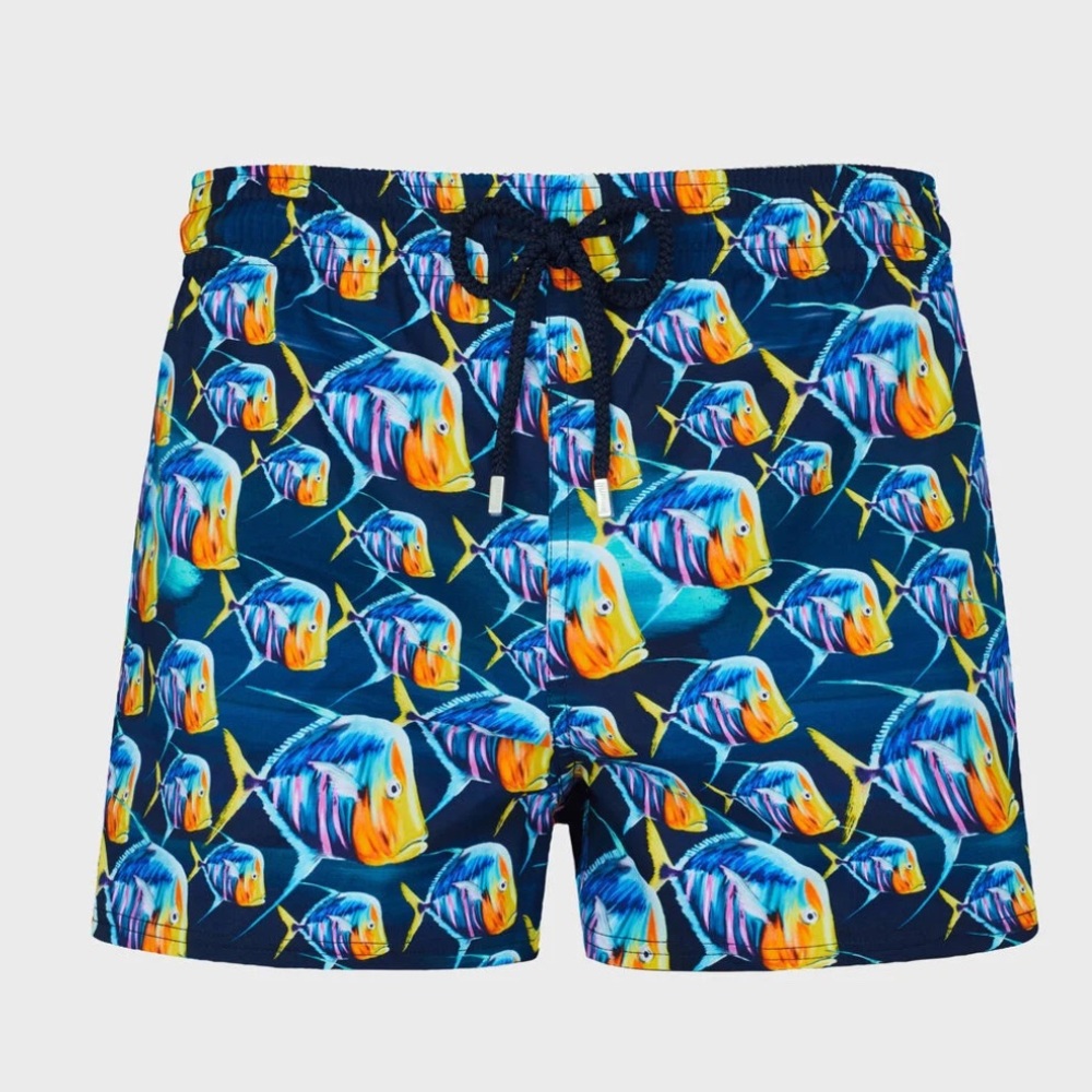 Vilebrequin Men's Short Swim trunks Piranhas